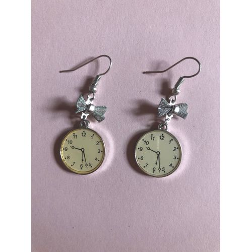 Boucles D¿Oreilles Montre