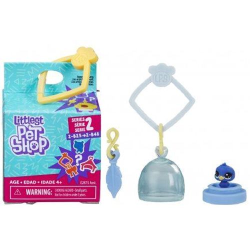 Littlest Pet Shop Collection Surprise Serie 2 : Pingouin 2-B38 + Habitat + Accessoire - Figurines Petshops - Jouet Fille