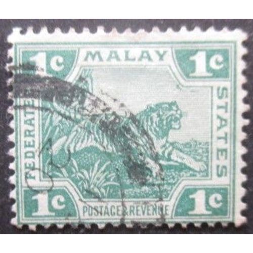 Malay States N°39 Oblitéré