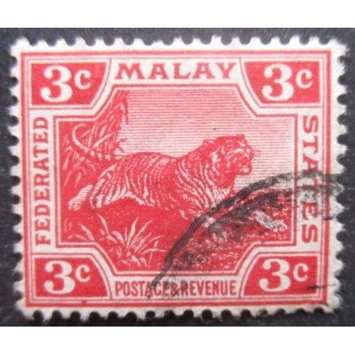 Malay States N°43 Oblitéré