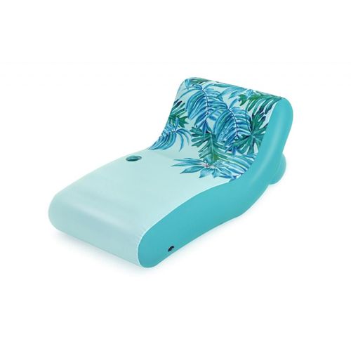 Matelas Gonflable Plage Piscine Bestway Luxury Fabric Loung Vert 71938