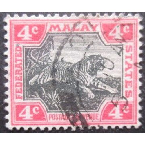 Malay States N°29 Oblitéré