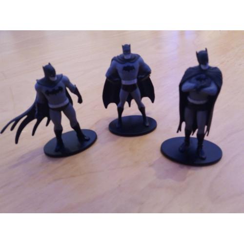 Trois Figurines Batman