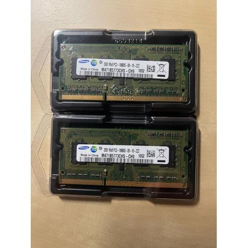 samsung sdram ddr3 1333mhz 2gb 1rx8 pc3 10600s 09 10 zzz m471b5773chs ch9 1052 pour pc et imac mi 2011 mi 2010