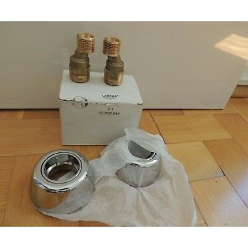 Grohe 12968045 Connexion S 1/2x3/4 ajustable 125mm chrome