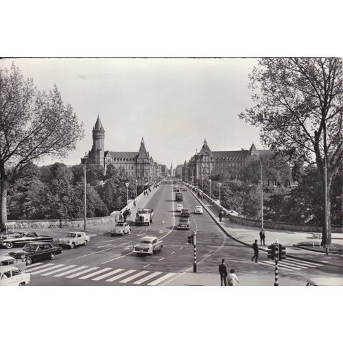 Carte Postale Ancienne / Luxembourg,Pont Adolphe Et Caisse D'épargne