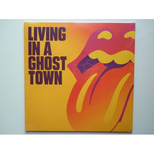 The Rolling Stones Vinyle 25cm Living In A Ghost Town Vinyle Couleur Violet