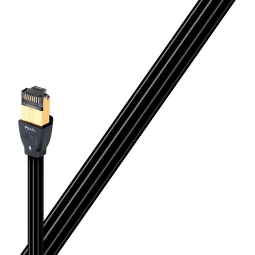 AudioQuest Pearl - Câble réseau - RJ-45 (M) pour RJ-45 (M) - 5 m - STP - CAT 7 - solide - noir