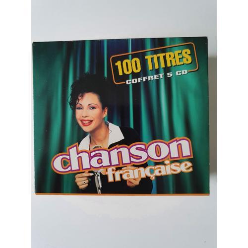 Coffret 5 Cd - 100 Titres Chansons Françaises