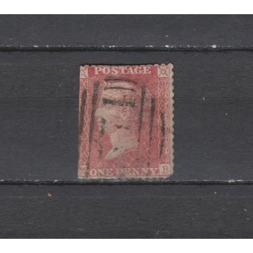 N° 10a Timbre Grande-Bretagne Oblitere De 1854 Cote : 80 