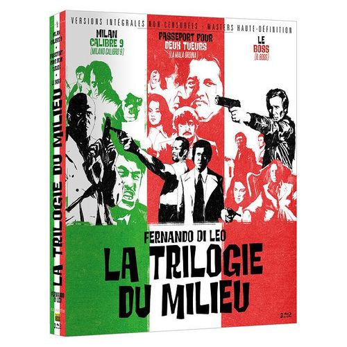 Fernando Di Leo - La Trilogie Du Milieu - Blu-Ray