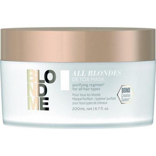 Masque Purifiant Blondme Schwarzkopf 200ml 