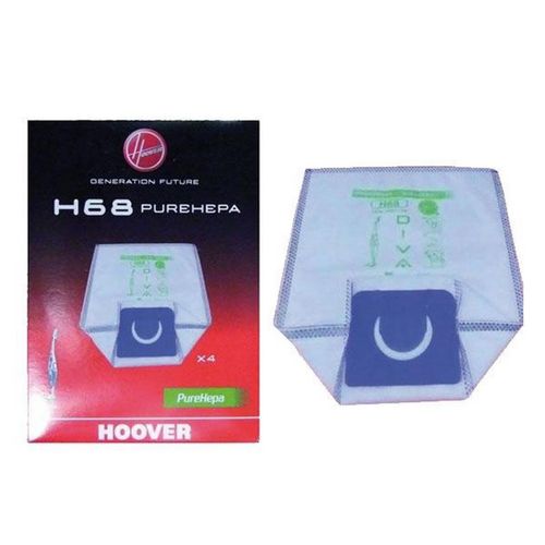 Boite de 4 sacs H68 (235027-40326) - Aspirateur (35601148 HOOVER)