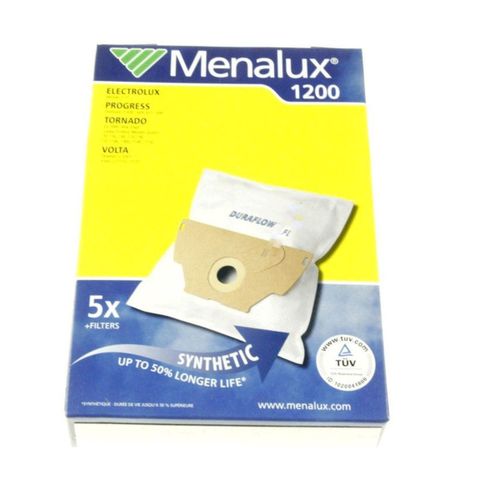 Lot de 5 sacs + 1 micro filtre d'origine Aspirateur (9001961961 URALUX ELECTROLUX TORNADO VOLTA HOOVER)