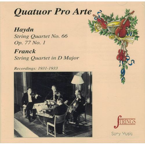 Haydn: Quatuor À Cordes Op77, N°1; Franck : Quatuor À Cordes