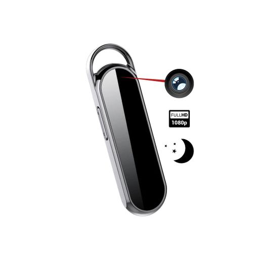 Mini Enregistreur vocal et caméra Espion Full HD porte clé