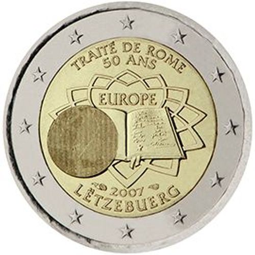 2 Euro Luxembourg 2007: Traité De Rome- Unc