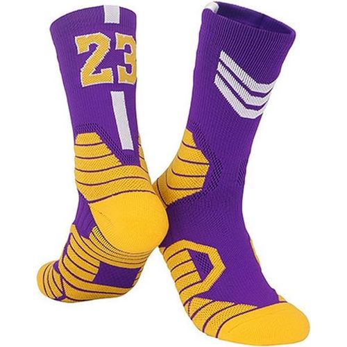 Chaussettes De Basket-Ball Pour Hommes Et Femmes - Numéro D'équipe Personnalisé (23), Peuvent Être Portées Aussi Bien Par Les Hommes Que Par Les Femmes