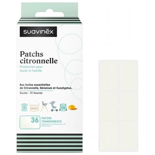 Suavinex 36 Patchs à la Citronelle
