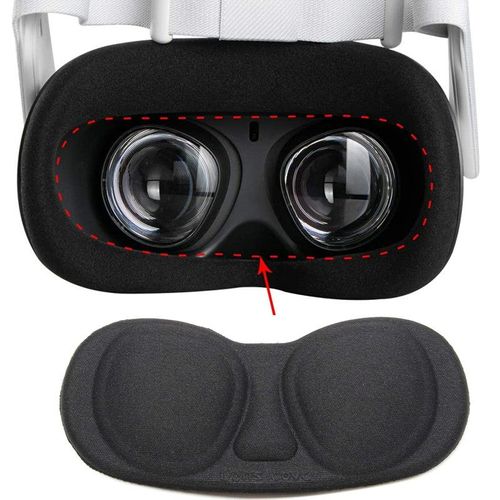 Vr Cache Objectif Protection Pour Oculus Quest, Oculus Quest 2, Accessoires Pour Cache Objectif Protection Anti-Rayures Légère