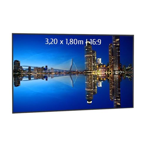 Ecran de projection sur cadre 3,20x1,80m 16:9