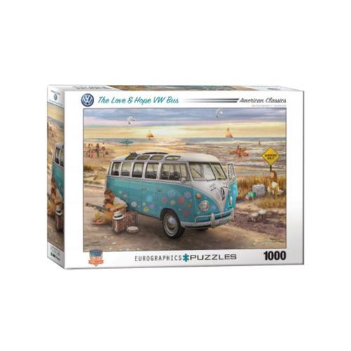 Puzzle The Love & Hope Vw Bus 1000 Pieces