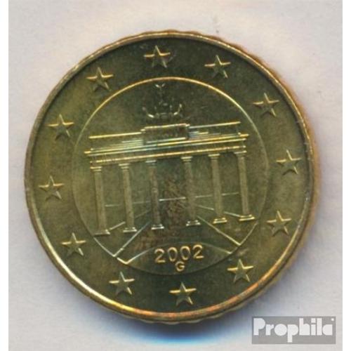 Rfa (Fr.Allemagne) D 4 2002 G Stgl./Unzirkuliert 2002 Kursmünze 10 Cent