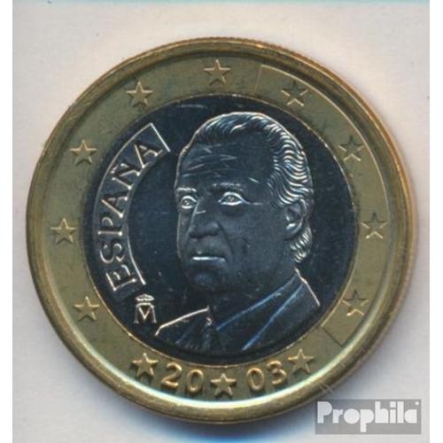 Espagne E 7 2003 Stgl./Unzirkuliert 2003 Kursmünze 1 Euro