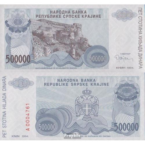 Croatie Pick-No: R32a 1994 500.000 Dinara
