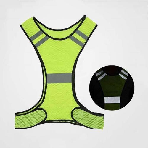 Gilet de Sécurité Réfléchissant Réglable Haute Visibilité pour Les Sports  de Plein air, Course de Nuit, Jogging, Cyclisme, Vélo, Moto, Randonnée  Jaune fluorescent 17 x 10 x 3 cm : : Sports et Loisirs