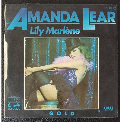 Amanda Lear - Lily Marlene (4'45) + Gold (3'45) - Sp/45rpm/7" - Disco - Boutique Axonalix