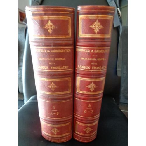Dictionnaire General De La Langue Francaise, 2 Volumes