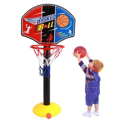 Mini Panier De Basketball Lot De Jeu Basket-Ball Panneau De Basket Réglable Avec Ballon Jouet Cadeau Pour Enfant