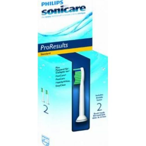 Philips Sonicare ProResults HX6012 - Pack de têtes de brosse de rechange - pour brosse à dent - pour Sonicare HX9332; Sonicare FlexCare; Sonicare FlexCare+; Sonicare HealthyWhite