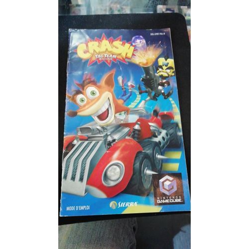 Notice Crash Tag Team Racing Nintendo Game Cube