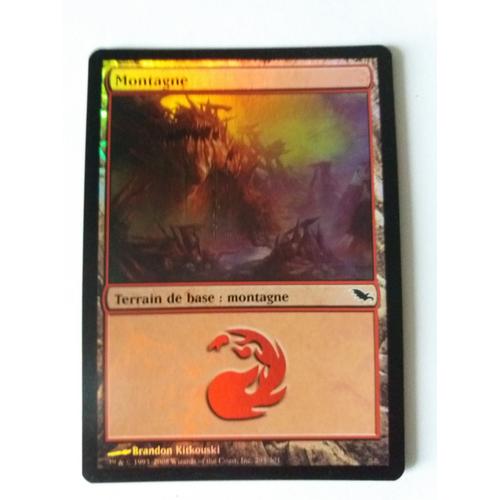 Montagne - Foil - Mtg - Sombrelande - 295