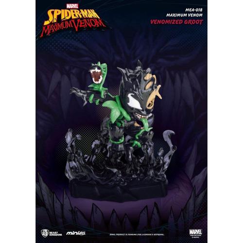 Marvel Maximum Venom Collection Figurine Mini Egg Attack Venomized Groot 9 Cm -  Beast Kingdom Toys Bkdmea-018-55759