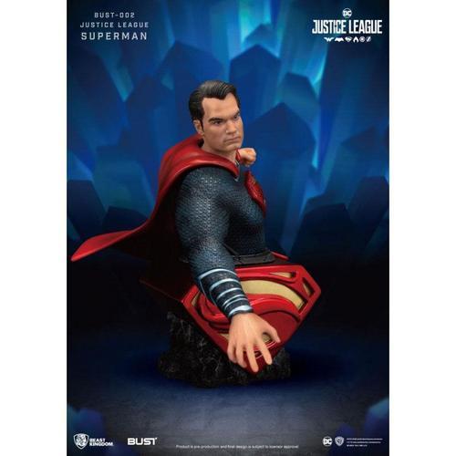 Justice League Buste Pvc Superman 15 Cm - Beast Kingdom Toys Bkdbust-002