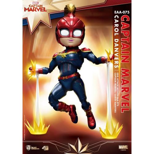 Marvel Egg Attack: Captain Marvel - Figurine Articulée Carol Danvers -  Beast Kingdom Toys Bkeaa075
