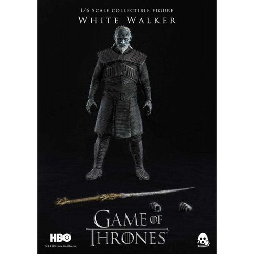 Game Of Thrones Figurine 1/6 White Walker 33 Cm - Threezero 3z0037