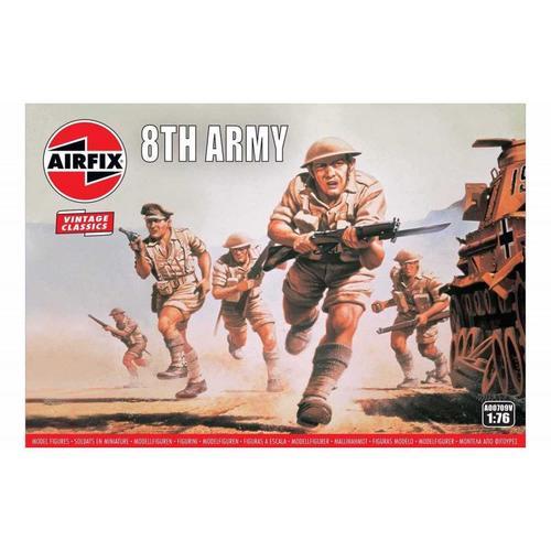 8ème Armée Britannique 'série Vintage Classics' - Airfix Ax00709v