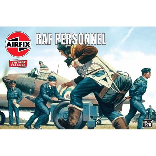 Personnel De La Raf (Seconde Guerre Mondiale) 'série Vintage Classics' - Airfix Ax00747v