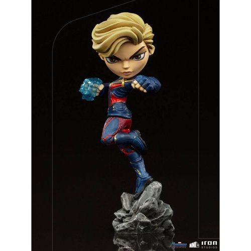Avengers Endgame Figurine Mini Co. Pvc Captain Marvel 18 Cm -  Iron Studios Is13434