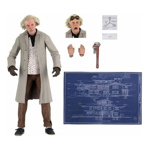 Retour Vers Le Futur Figurine Ultimate Doc Brown 18 Cm - Neca Neca53614