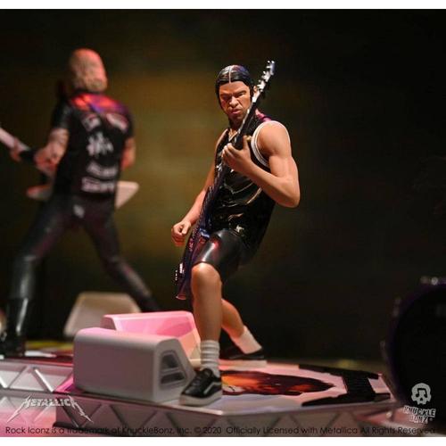 Metallica Statuette Rock Iconz Robert Trujillo Limited Edition 22 Cm - Knucklebonz Kbmetrt100