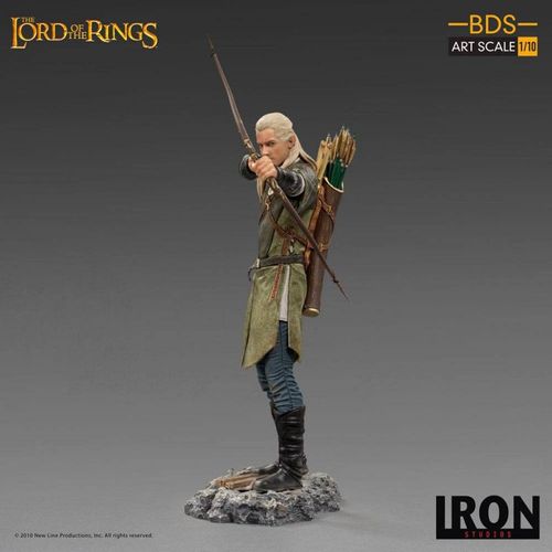 Le Seigneur Des Anneaux Statuette 1/10 Bds Art Scale Legolas 23 Cm - Iron Studios Is71581