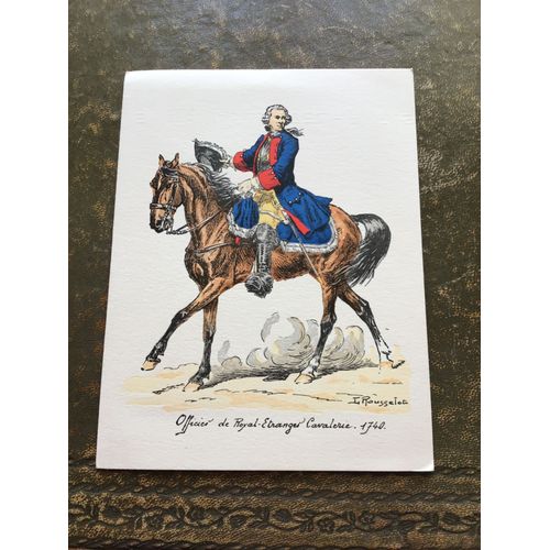 Carte De VUx Du Premier Régiment Étranger De Cavalerie