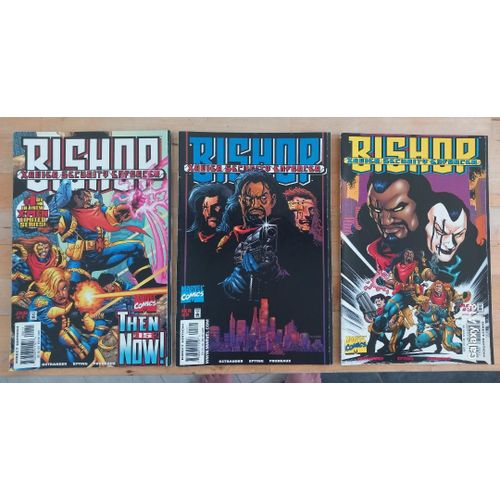 Bishop Xse 1 À 3 - Lot De 3 Comics En Anglais - Marvel X-Men 1997