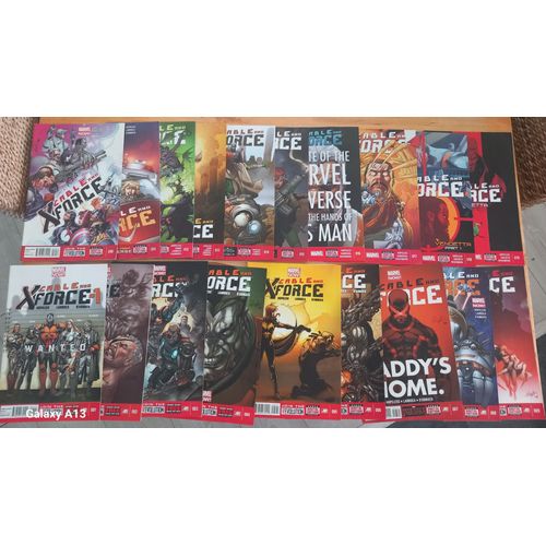 Cable And X-Force 1 À 21 - Série Complète En Anglais - Marvel X-Men