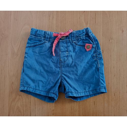 Short Bleu. In Extenso. Taille 2 Ans. 92 Cm